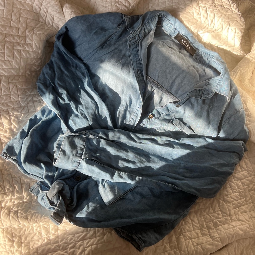 Denim Button Down